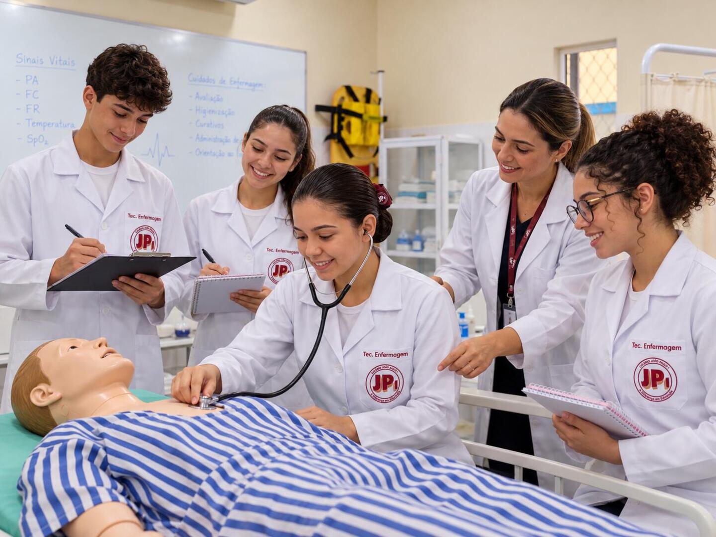 Curso Técnico em Enfermagem no Colégio João Paulo I
