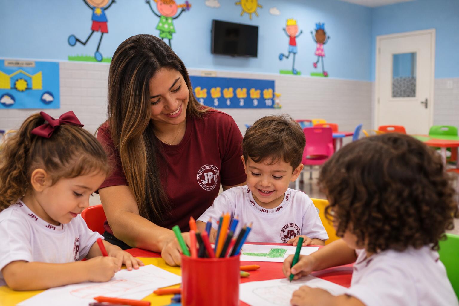 Educação Infantil no Colégio João Paulo I