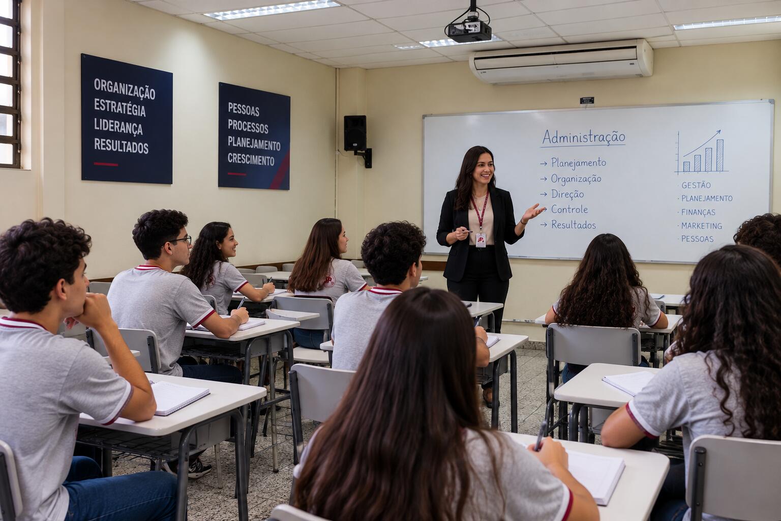 Curso Técnico em Administração no Colégio João Paulo I